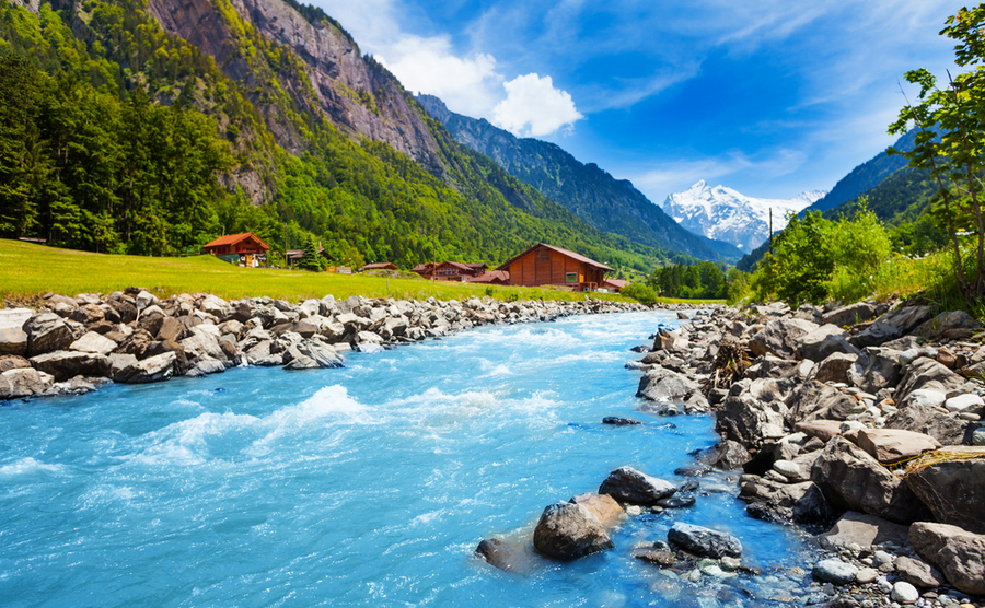 Switzerland offers a pristine, healthy environment that's ideal for an active, outdoors lifestyle.